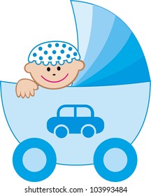 Vector illustration of baby