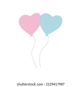 Vector Illustration
Baby Gender Reveal Party