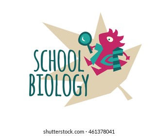 Vector illustration back to school character. On white 