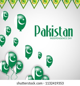 Vector illustration of a background for 14th of august Pakistan Independence Day Cultural .