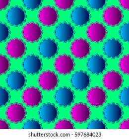 vector illustration background of abstract decorative flowers