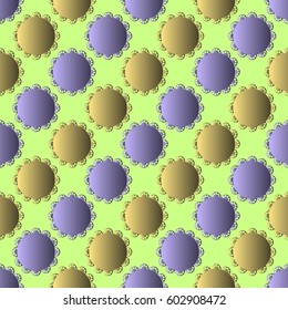 vector illustration background of abstract decorative flowers