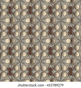 vector illustration background of abstract openwork figures