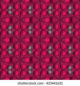 vector illustration background of abstract openwork figures