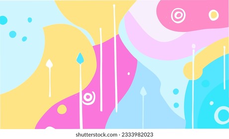 fondo de ilustración vectorial abstracta marcas y líneas sin soldadura.