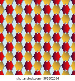 vector illustration background of  abstract shapes 