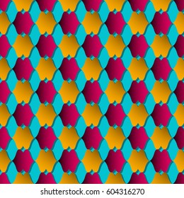 vector illustration background of  abstract shapes 