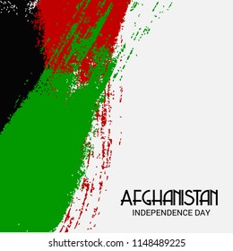 Vector illustration of a Background for Afghanistan Independence Day.