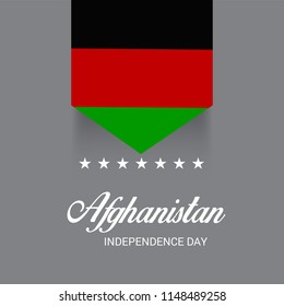 Vector illustration of a Background for Afghanistan Independence Day.
