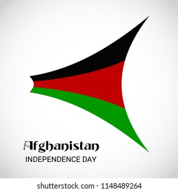 Vector illustration of a Background for Afghanistan Independence Day.