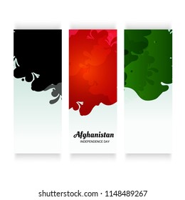 Vector illustration of a Background for Afghanistan Independence Day.