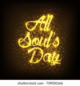 Vector illustration of a Background for All Soul's Day.