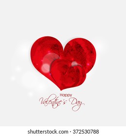 Vector illustration or background of beautiful hearts for valentines day.