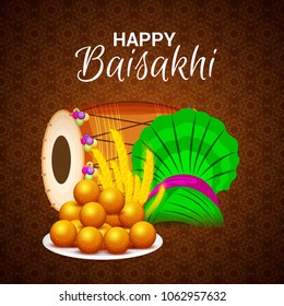 Vector illustration of a Background for Bengali New Year Subho Nabo Barsho (Happy Pohela Boishakh).