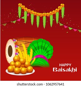 Vector illustration of a Background for Bengali New Year Subho Nabo Barsho (Happy Pohela Boishakh).