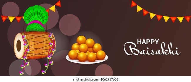Vector illustration of a Background for Bengali New Year Subho Nabo Barsho (Happy Pohela Boishakh).