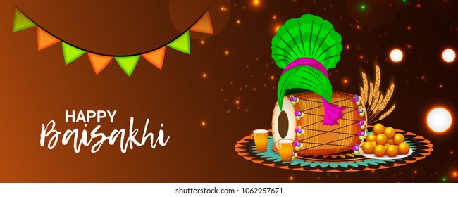 Vector illustration of a Background for Bengali New Year Subho Nabo Barsho (Happy Pohela Boishakh).
