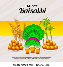 Vector illustration of a Background for Bengali New Year Subho Nabo Barsho (Happy Pohela Boishakh).