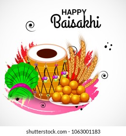 Vector illustration of a Background for Bengali New Year Subho Nabo Barsho (Happy Pohela Boishakh).