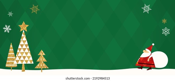 Vector illustration background for Christmas card.