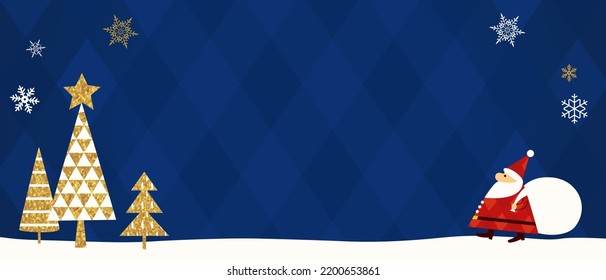 Vector illustration background for Christmas card.