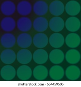 Vector illustration background. Circles on gradient background