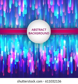 Vector illustration background with colorful shining