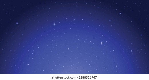 Vector illustration of the background of the cosmos of a star.