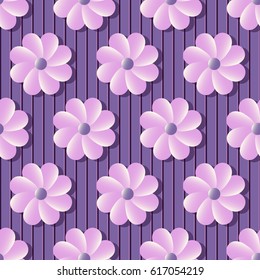 Vector illustration background of decorative flowers