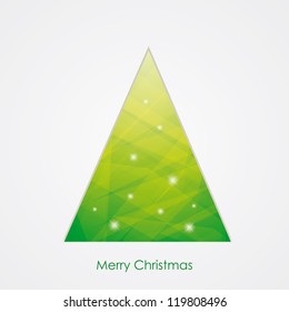 Vector illustration background depicting a stylized tree
