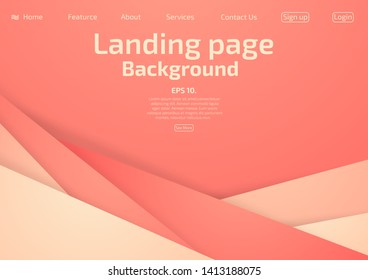 Vector illustration background design for geometric website templates