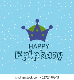 Vector illustration of a Background for Epiphany (Epiphany is a Christian festival).
