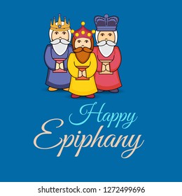 Vector illustration of a Background for Epiphany (Epiphany is a Christian festival).
