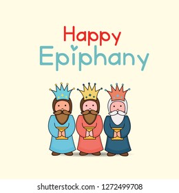 Vector illustration of a Background for Epiphany (Epiphany is a Christian festival).