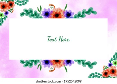 Vector illustration background with flowers. Style with copy space for text. Backdrop for greeting cards, posters, banners, and placards.