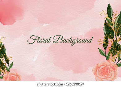 Vector illustration background with flowers. Style with copy space for text. The backdrop for greeting cards, posters, banners, and placards.