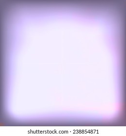 Vector illustration: background frame with bright purple glow at  the edges
