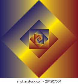 Vector illustration of background from gradient squares 