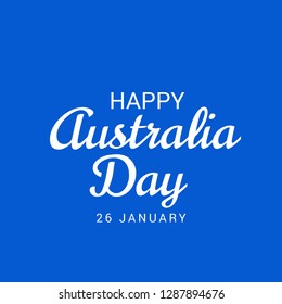 Vector illustration of a Background for Happy Australia Day.