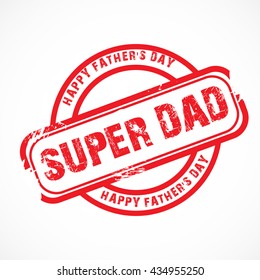 Vector illustration of a background for Happy Fathers Day.