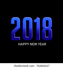Vector Illustration of a background for Happy New Year Celebratio.