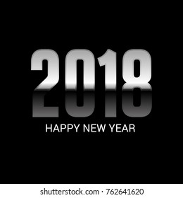Vector Illustration of a background for Happy New Year Celebratio.