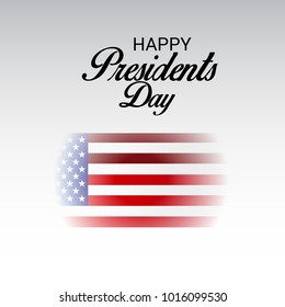 Vector illustration of a Background for Happy Presidents Day.