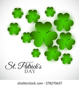 Vector illustration of a background for Happy St. Patrick's Day.
