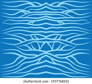 Vector illustration of a background inspired by the skin of a tiger shark
