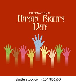 World Human Right Day 2019 Stock Illustration 1576861756