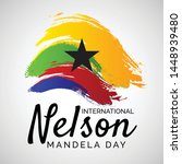 Vector illustration of a Background for International Nelson Mandela Day.