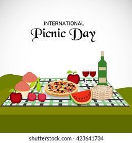 International Picnic Day Clipart - bmp-system