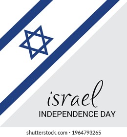 Vector illustration of a Background for Israel Independence Day.
