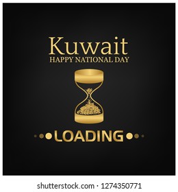 Vector illustration. background Kuwait national holiday. Designs for posters, backgrounds, cards, banners, stickers, etc
